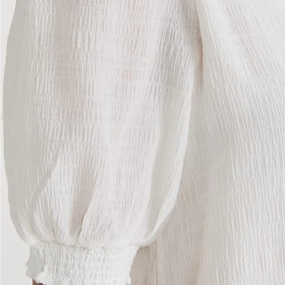 NEW Steve Madden BB Dakota White v-neck short sleeve dress size large 10 12 - Picture 2 of 7